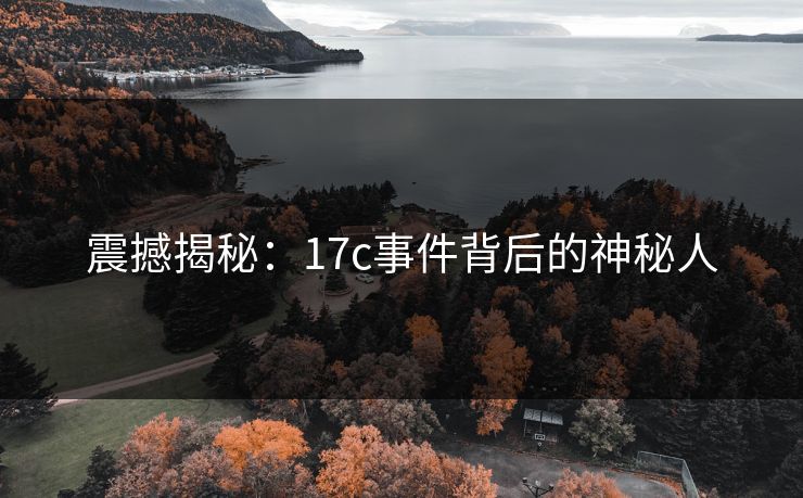 震撼揭秘：17c事件背后的神秘人